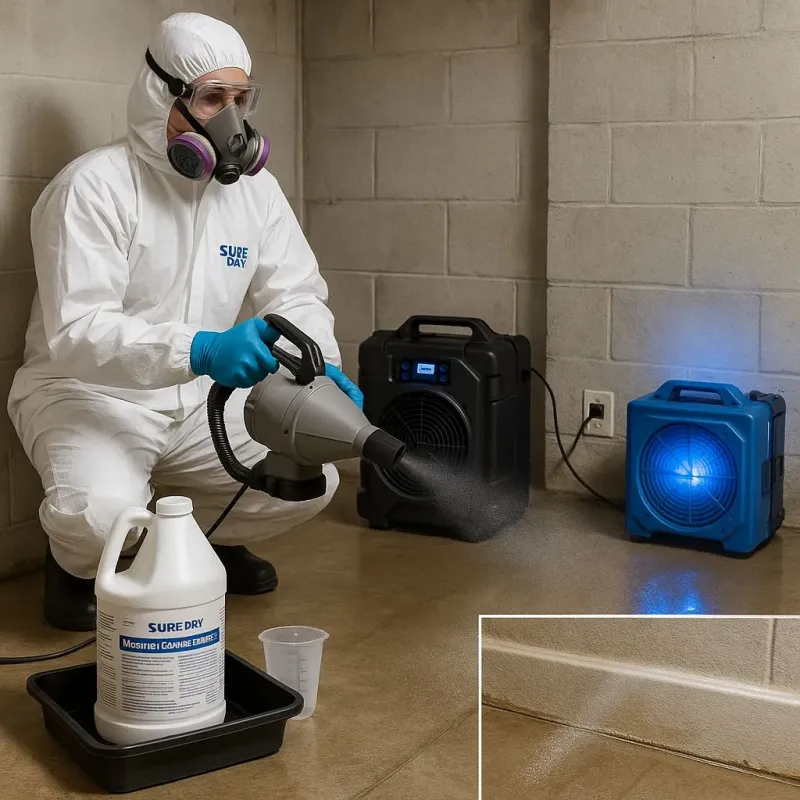 Sanitization and Odor Removal process in Chesterton, IN
