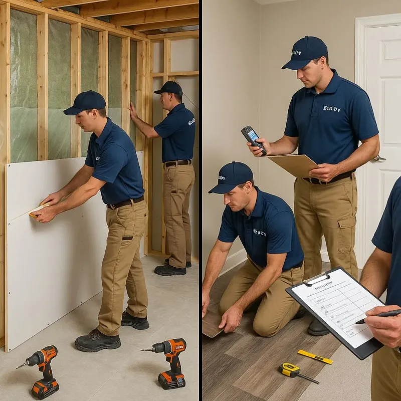 Repairs and Reconstruction process in Chesterton, IN
