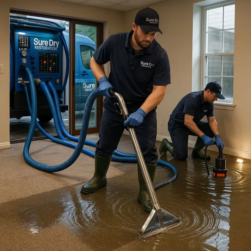 Water Extraction and Removal process in Chesterton, IN